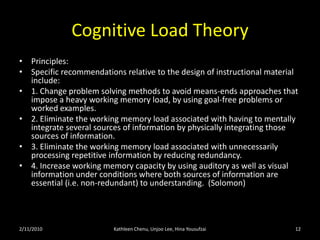 Situated Learning - Three elementsThe domain: 	'It has an identity defined by a shared domain of interest. 	                  Membership implies a commitment to the domain.                      	  A shared competence that distinguishes members from 		  other people' The community: 'In pursuing their interest in their domain,                            	members engage in joint activities and share information.                            	They build relationships that enable them to learn from 		each other' The practice:	'Members of a community of practice are practitioners.                       	They develop a shared repertoire of resources, a shared 		practice.                       	This takes time and sustained interaction' (op. cit.).