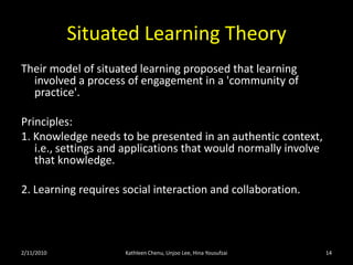 Etienne Wenger HomepagePhoto source <http://www.ewenger.com/theory/>Communities of practicea brief introductionEtienne WengerJune, 2006 