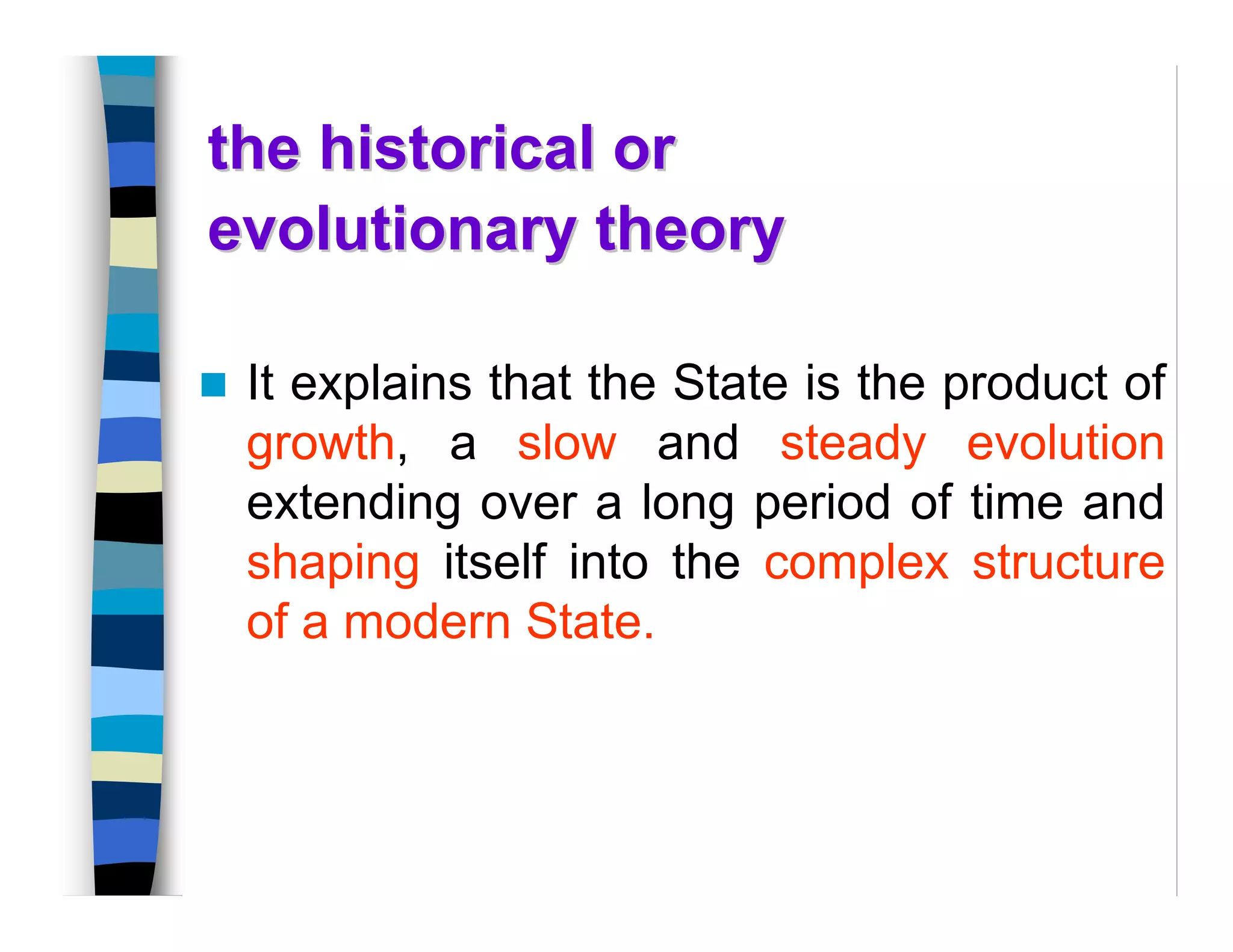C4 theory of origin of the state | PDF