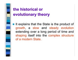 C4 theory of origin of the state | PDF