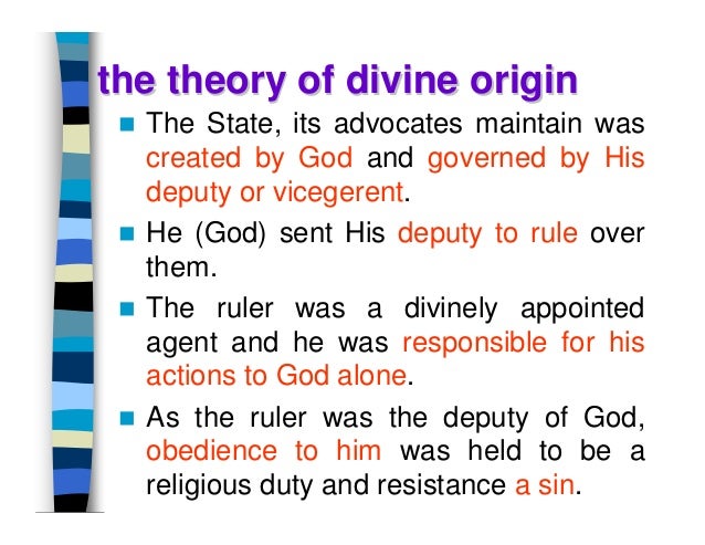 C4 theory of origin of the state