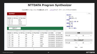 © 2019 NTT DATA Corporation 68
 
