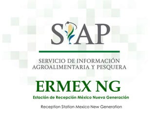 ERMEX NG

Estación de Recepción México Nueva Generación
Reception Station Mexico New Generation

 