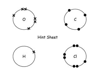 O                C



    Hint Sheet



H                Cl
 