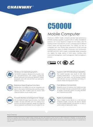 Chainway C5000U Mobile Computer