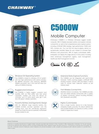 Chainway C5000W Mobile Computer