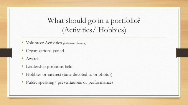 career portfolio presentation resume binder portfolio