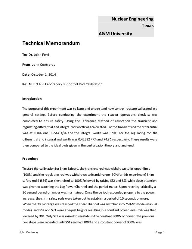 How to write a summary memorandum