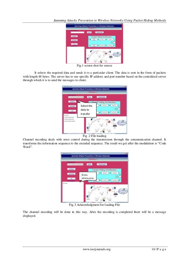 Jamming Attacks Prevention in Wireless Networks Using Packet Hiding