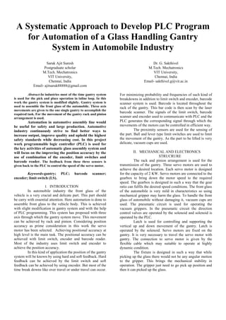 Paper on PLC | PDF