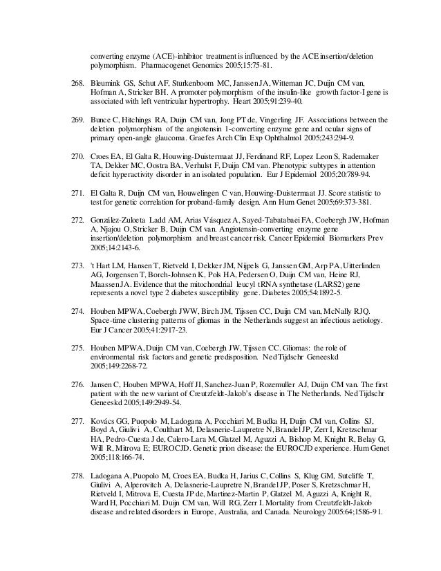 Cm Van Duijn Publications 16 Cm Van Duijn Publications 16