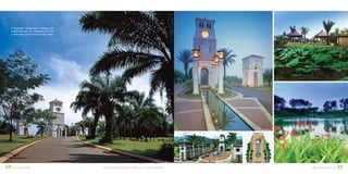 ©2016 DEVELOPMENT DESIGN GROUP, INC. ALL RIGHTS RESERVED. DDG LANDSCAPE DESIGN 3534 TELAGA KAHURIPAN
A tropically landscaped roadway me-
anders through the development from
a main entryroad framed by lake views.
 