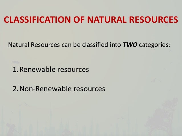Primary Natural Resources Iv Primary Natural Resources Iv