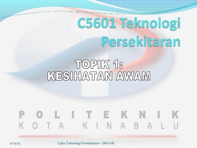 Environment pollution topic 1-public health