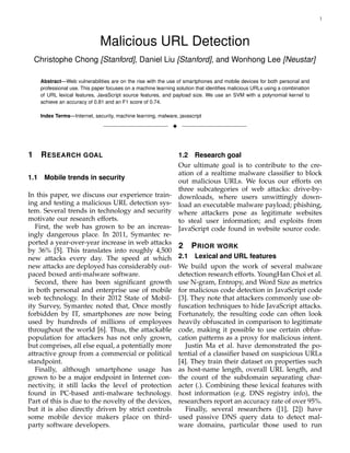 ChongLiu-MaliciousURLDetection | PDF