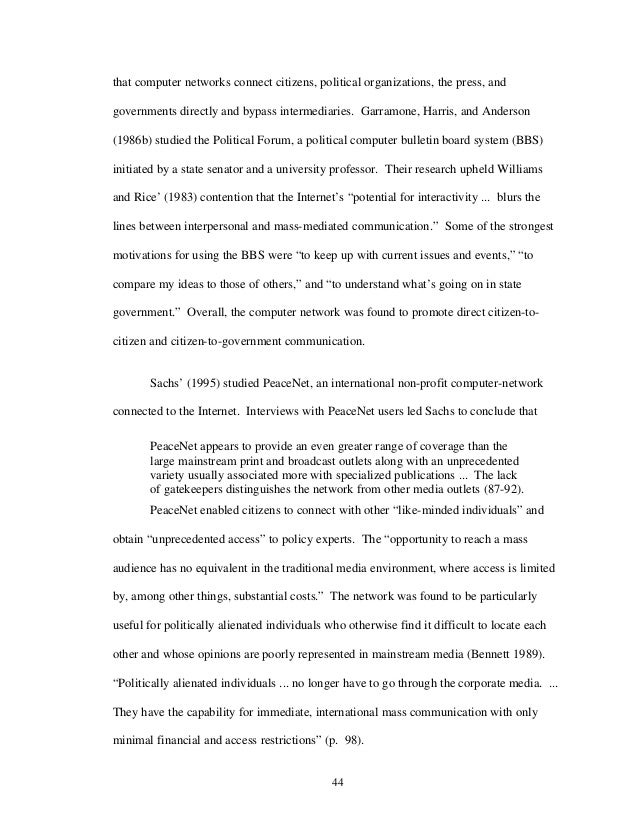 Phd thesis computer network