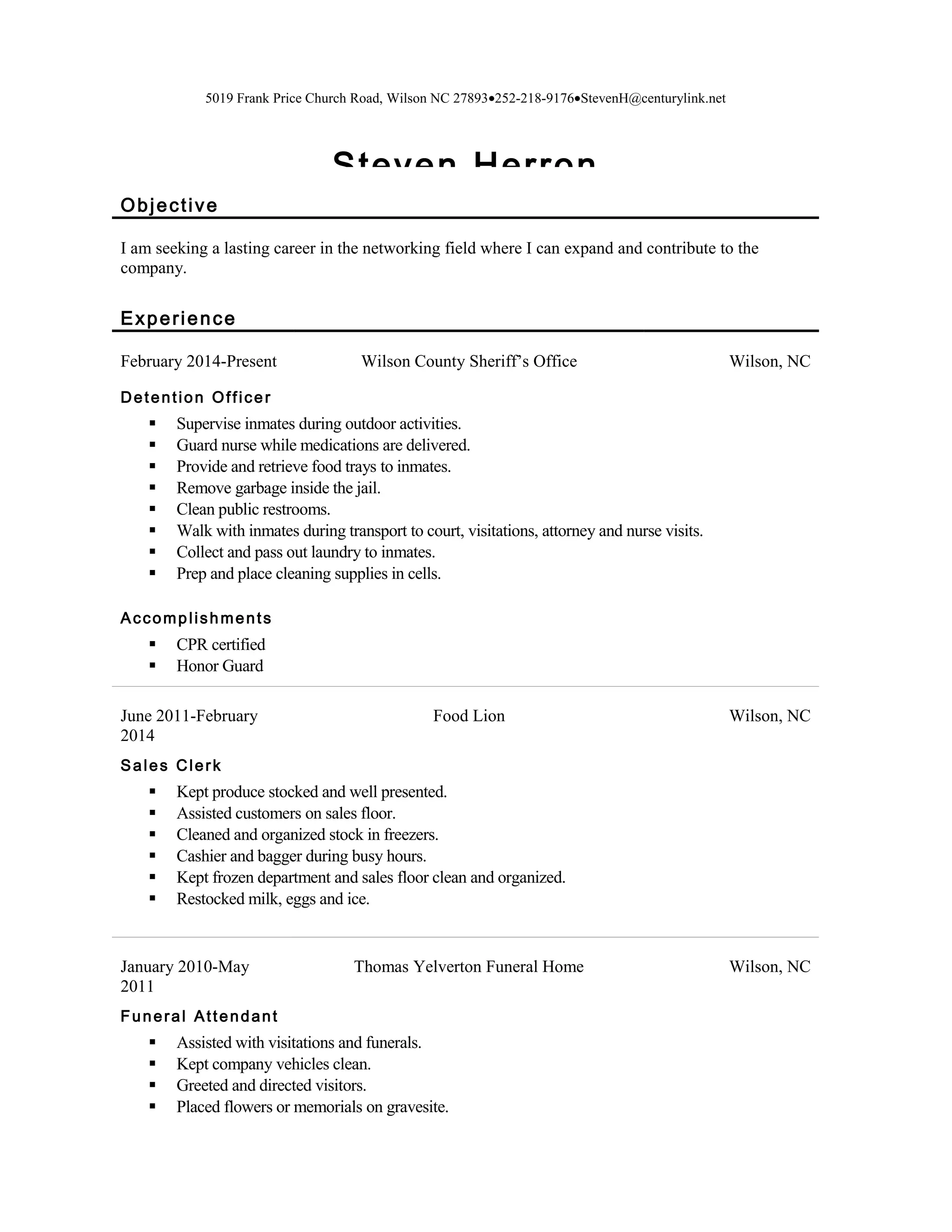 Stevens Resume PDF - Stevens Resume 1 2048 