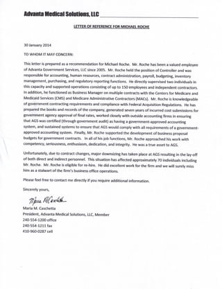 Roche Recommendation from Advanta