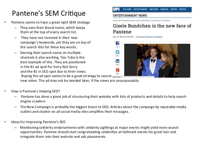 Nielsen market research for pantene case solution picture