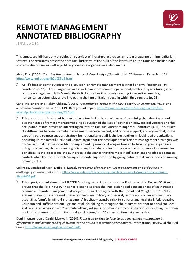 Qbt 1 Annotated Bibliography