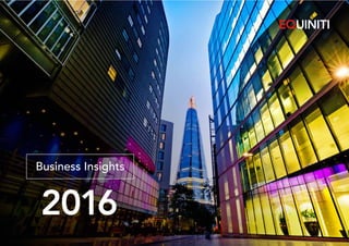 Business Insights
2016
 