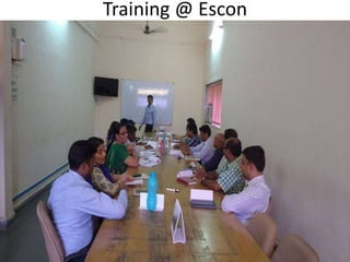 Training @ Escon
 