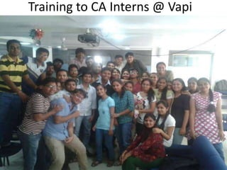 Training to CA Interns @ Vapi
 