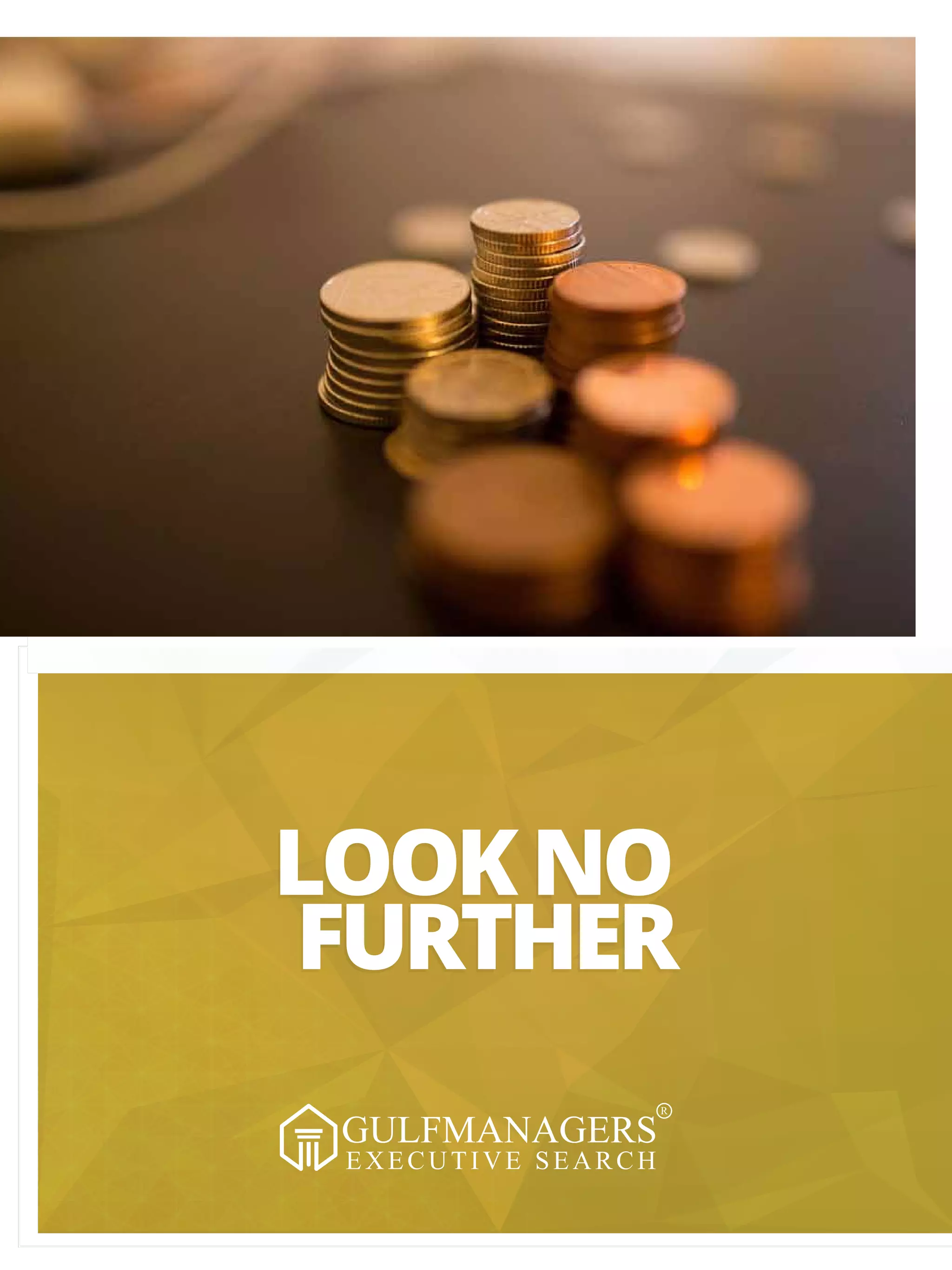 LOOKNO
FURTHER
LOOKNO
FURTHER
EXECUTIVE SEARCH
 