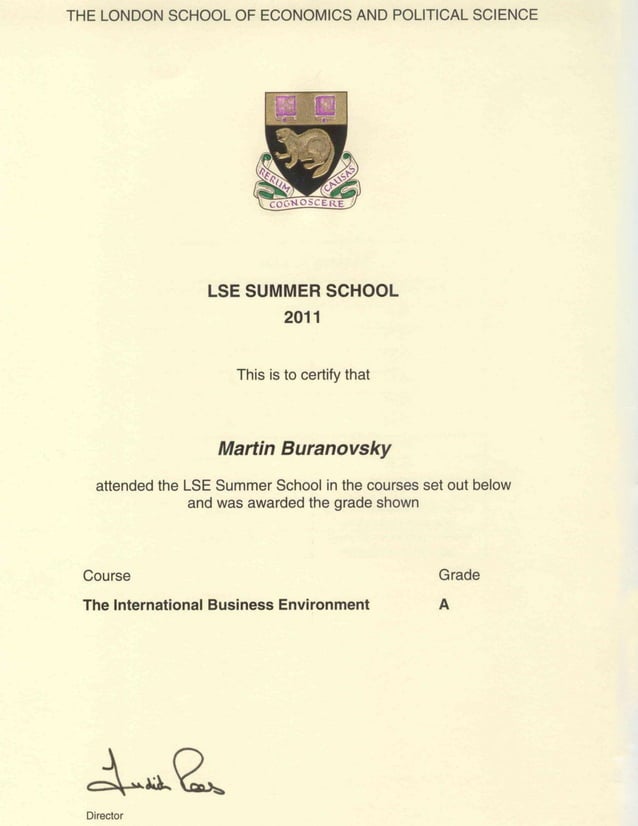 LSE Certificate PDF lse-certificate-pdf