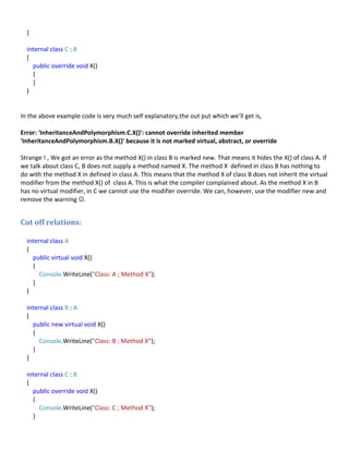 Diving in OOP (Day 3): Polymorphism and Inheritance (Dynamic Binding ...