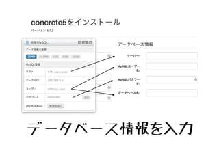サンプルコンテンツの選択
今回は「空白のサイト」を選択します
 