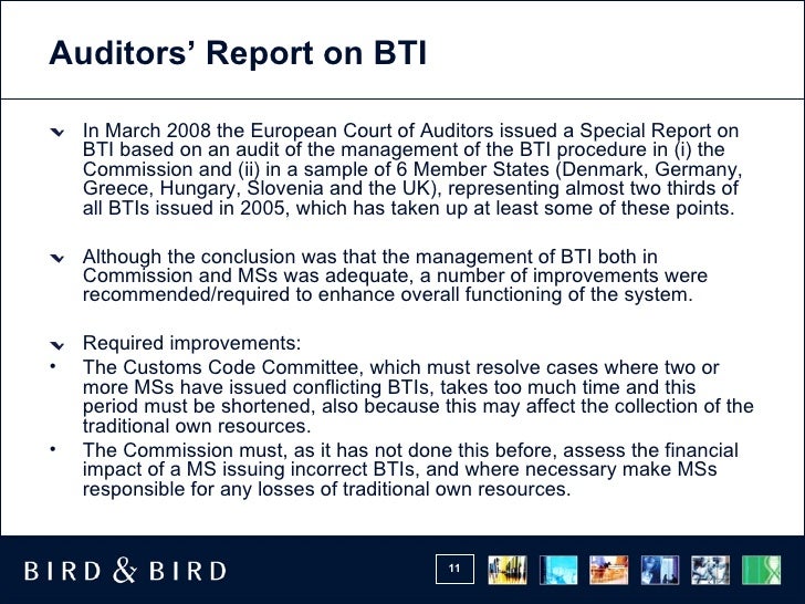 Customs Classification
