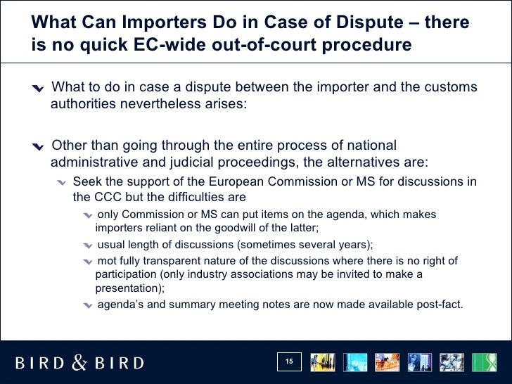 Customs Classification