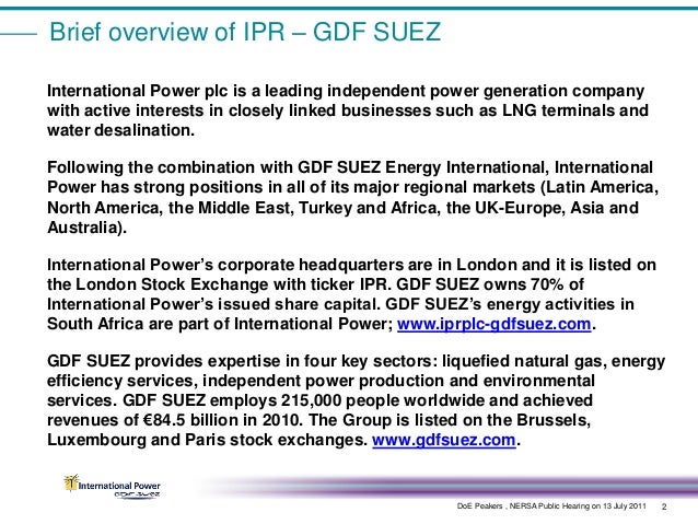 Stock options gdf suez