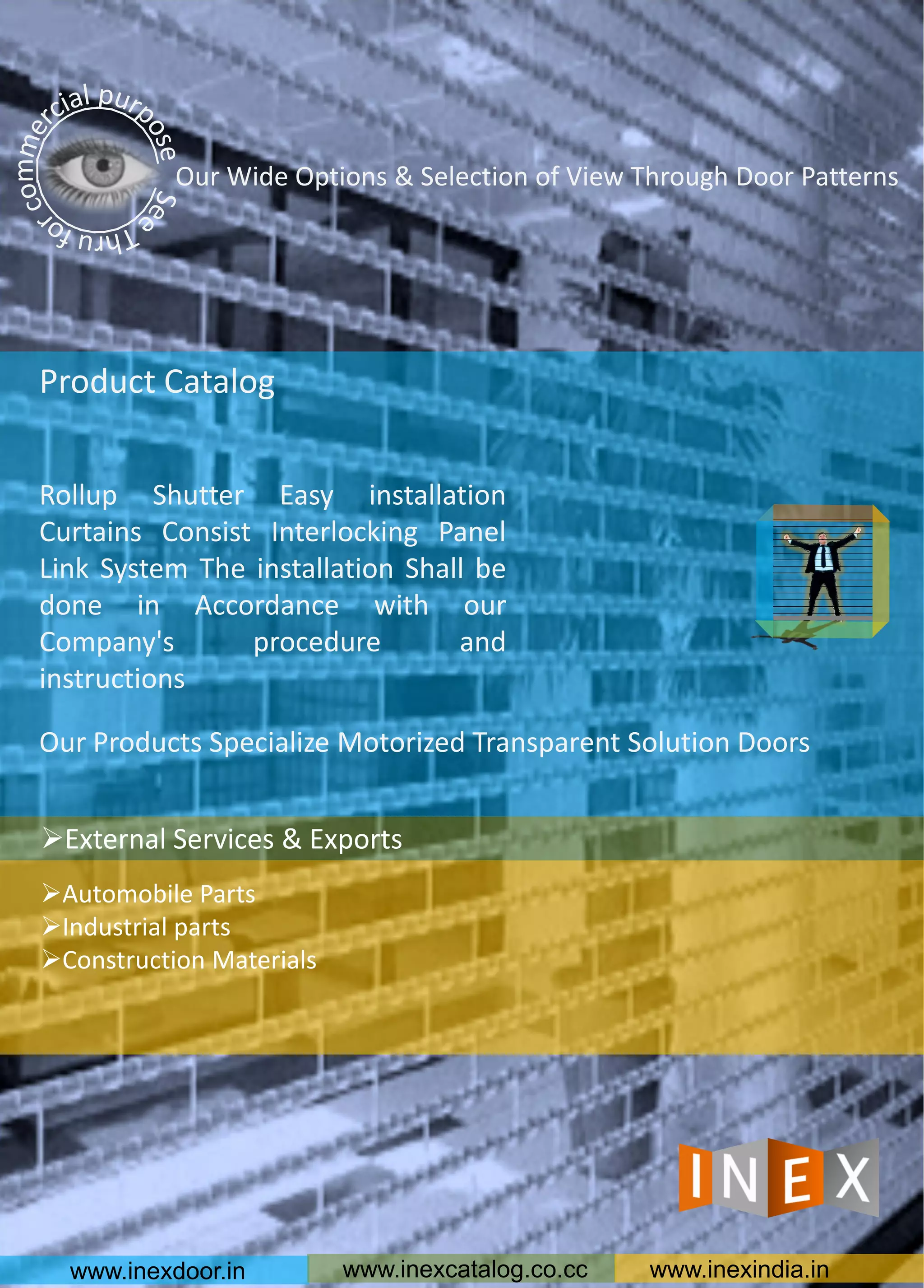 Rolling Shutters Catalog PDF