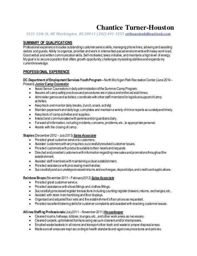 official resume official resume