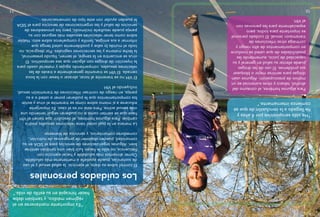 “Hesidoseropositivopor4añosy
hellegadoalaconclusióndequese
comienzainternamente.”
Paraalgunoshombres,elconsumodel
alcohol,tabacoyotrassustanciasesun
motivodepreocupación.Algunosusan
drogasparasentirsemejorobloquear
susproblemas.Elusodelasdrogas
puedeafectarsusaludengeneralysu
capacidaddejuicio,aumentandolas
posibilidadesdequeustedseinvolucre
encomportamientosdealtoriesgoy
contraigaotrasinfeccionesde
transmisiónsexual.Elcuidadopersonal
esimportanteparatodos,pero
especialmenteparalaspersonascon
elVIH.
Elcontrolsobresudieta,elejercicio,lasaludsexualyeluso
desustancias,puedeayudarleamantenersemássaludable.
Comeralimentosmássaludableyhacerejerciciocon
frecuencia,nosólolehacenlucirbiensinotambiénsentirse
bien.AlgunasorganizacionesdeserviciosparaelSIDAensu
comunidad,puedendisponerdeprogramasdenutrición,
comedorescomunitarios,yserviciosdebienestar.
Lamaneraenlacualustedtienerelacionessexualespodría
cambiar.Paraalgunoshombres,eldescubrirquetienenelVIH
hacequesesientancomosinopudieranseguirteniendouna
vidasexualactiva.Peroestenoeselcaso.Esimportante
educarseasímismosobrecómosetransmiteelvirusyevitar
loscomportamientosquelepudieranponeraustedoasu
pareja,enriesgodecontraerinfeccionesdetransmisiónsexual,
incluyendoelVIH.
ElVIHnosetransmitealtocar,abrazarobesarconlaboca
cerrada.ElVIHsetransmitegeneralmenteatravésdelas
relacionessexuales,compartiendoagujasymaterialusadopara
lainyeccióndedrogasconalguienqueseaseropositivo.El
virusseencuentraenlasangre,elsemen,líquidopreseminal,
lalechematernaylassecrecionesvaginales.Pordesgracia,no
todoelmundolosabeyposiblementeustedtengaque
informarasusamigos,familiaycompañerossobreesto.Hablar
sobrecomotenerrelacionessexualesmássegurasconsu
parejapuederesultarleincómodo,perolosproveedoresde
serviciosdesaludylasorganizacionesdeserviciosparaelSIDA
lepuedenayudarconestetipodeconversaciones.
Loscuidadospersonales
1011
“Esimportantemantenerseenel
régimenmédico,ytambiéndebe
hacerhincapiéensuestilodevida.”
 
