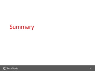 Summary




          50
 