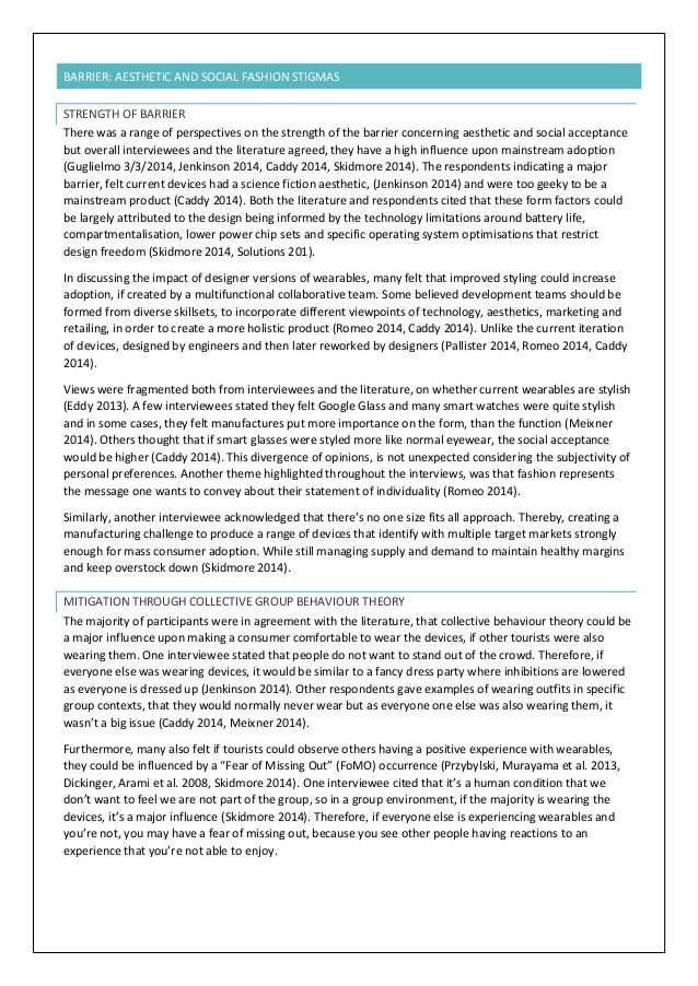 identifying an effective entryway for wearable technology diffusion