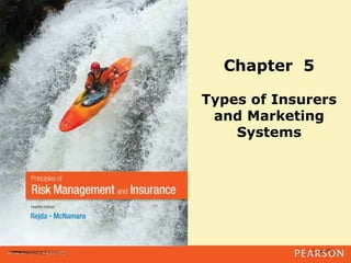 Chapter 5
Types of Insurers
and Marketing
Systems
 