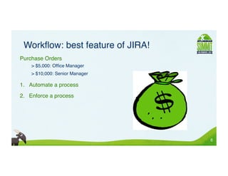 Mastering JIRA Workflow - Atlassian Summit 2010