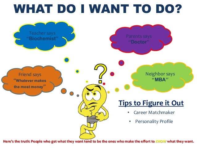 finding a career