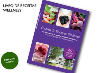 LIVRO DE RECEITAS
WELLNESS
 