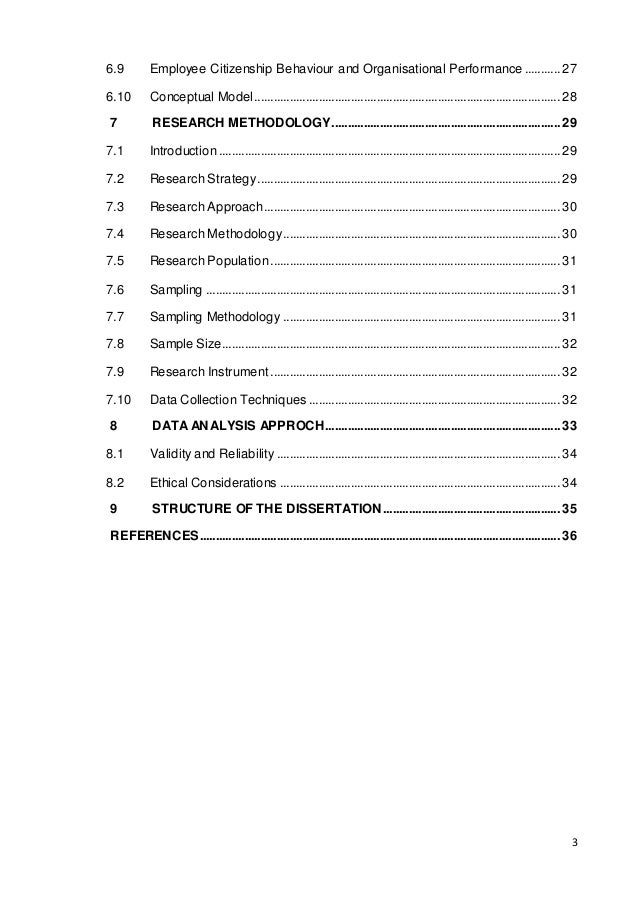 Organisational behaviour phd research proposal