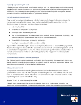 Microsoft Dynamics AX 2012 R3 Support for IFRS | PDF