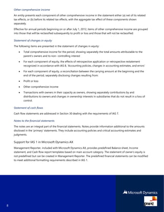 Ax 2012 R3 Support Microsoft Dynamics AX 2012 R3 Support for IFRS | PDF