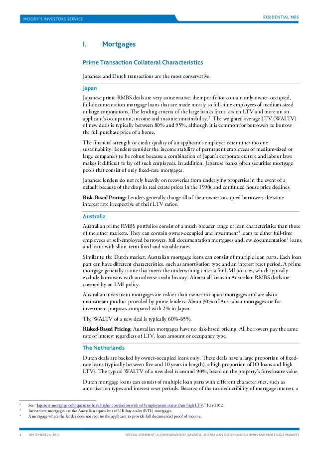 comparison of mortgage lenders