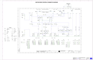 ACDA1
EXECUTEDEJEC. /EJEC. /EJEC. /EJEC. /
CHECKEDVERIF. /VERIF. /VERIF. /VERIF. /
LIBER. /LIBER. /LIBER. /LIBER. / RELEASED
FECHA LBFECHA LBFECHA LBFECHA LB/REL DAT HOJA /HOJA /HOJA /HOJA /SHEET ////
1110987654321
A
B
C
D
E
F
G
H
5 7
6 8
/2.G2
S35
3
4
/2.G1
F15
/2.F2
S35
1 3
2 4
+
=
NO. MODIFICATION DATE NAME
SHEET
654321 7 8 9 10 11 12
D
C
B
A
E
F
G
H
DRAWINGBYCAD
DONOTMODIFYMANUALLY
FuerdiesetechnischeUnterlagebehaltenwirunsgemaess
DIN34Abschnitt2.1und2.2alleRechtevor.
STANDARD
VERIFIED
EXEC.
DATE
ORIGIN. REPL.BY SH.REPL.
654321 7 8 9 10 11 12
D
C
B
A
E
F
G
H
LANGUAGE: PROJECT:
2
8
ENKLEBER
KFX
MOTOR DRIVE UNIT17.11.2015
KFX
4721613_02
02
01
ADD. K11,K12
DES. OF POS.
06.07.16
27.11.15 CSO
A1
A2/2.F5
K1
A1
A2/2.F7
K2
A1
A2/2.F6
K20
A1
A2/2.F9
K37
/2.G5
K1
22
21
/2.G5
K1
61
62
/2.G7
K2
22
21
61
62
/2.G6
K20
21
22
31
32
62
61
/2.G5
K1
53
54
83
84
/2.G7
K2
53
54
/2.G7
K2
83
84
13
14
43
44
/2.G6
K20
54
53
/2.G6
K20
84
83
1 3
2 4
S3
C
NC NO
S14
C
NC NO
S13B
C
NC NO
S13A
C
NC NO
S5
C
NC NO
S12
C
NC NO
S1
C
NC NO
S2
C
NC NO
S4
C
NC NO
S37
21
22 24/2.G9
K37
6X20 7 815
16X1
9X20 10 11 12 1314
A1A2
12
11
14
21
22
24
K37
/2.E8
/2.B10
/2.E5
1
3
5 6
4
2
A1 A2
71 72
83 84
21 22
53 54
61 62
K1
/2.E4
/1.D2
/1.D3
/1.D4
/2.E7
/2.B4
/2.E9
/2.E9
1
3
5 6
4
2
A1 A2
71 72
83 84
21 22
53 54
61 62
K2
/2.E7
/1.D4
/1.D3
/1.D2
/2.E4
/2.B7
/2.E10
/2.E10
A1 A2
14
22
32
44
54
62
74
84
13
21
31
43
53
61
73
83
K20
/2.E6
/2.C5
/2.C4
/2.C7
/2.C6
/2.E5
/2.E10
/1.C12
/2.E9
A1
A2/2.F3
K41
A1
A2/2.F8
K42
/2.F3
K41
13
14
21
22 /2.F8
K42
13
14
21
22
A1 A2
14
22
32
44
54
62
72
84
13
21
31
43
53
61
71
83
K41
/2.E3
/2.E8
/2.E9
/2.E8
/2.E6
/2.G3
K41
31
32/2.G8
K42
31
32
A1
A2/2.F11
K11
A1
A2/2.F12
K12
A1 A2
14
22
32
44
54
62
72
84
13
21
31
43
53
61
71
83
K42
/2.E8
/2.E10
/2.E11
/2.E4
/2.E6
A1A2
12
11
14
21
22
24
K11
/2.E11
/2.B5
/2.E6
A1A2
12
11
14
21
22
24
K12
/2.E12
/2.B6
/2.E6
70 71
11
12 14/2.G9
K37
11
12 14/2.G11
K11
21
22 24/2.G12
K12
11
12 14/2.G12
K12
21
22 24/2.G11
K11
/2.G8
K42
62
61
/2.G3
K41
62
61
3029X1
X1:2
/1.B5
X1:7
/1.E5
1
3
5
7
2
4
6
8
S35
/2.B1
/2.E2
/4.G1
S32
1 3
2 4
1
2
/2.G1
F15
12
34
F15
/2.E1
/2.B1 1
3
5
7
9
11
13
15
17
19
21
23
25
27
2
4
6
8
10
12
14
16
18
20
22
24
26
28
S35A
/1.B2
/4.C11
/1.B6
/1.E6
TO POS. 25 LOWER TO POS. 1 RAISE
TOPOS.25LOWER
TOPOS.1RAISE
TO POS. LOWER TO POS. 1 RAISE
2
4
6
1
3
5
/1.C2
/2.B3
/1.C12
/4.C7
/4.C7
/2.E10
Q1
C1
C2/2.G10
Q1
/2.G10
Q1
13
14
14
22
44
32
C2
13
21
43
31
C1
12A
Q1 "OFF"WITH STEP-BY-STEP OPERATION WITHOUT STEP-BY-STEP-OPERATION
CONTROL
LOCAL
REMOTE
/
Bimetal Thermal
Relay
Push-Button
Switch
Lamp
Heater
Thermostat
Fan
Thermomagnetic
Relay Coil
N.C. Contact
N.O. Contact
BCT
SYMBOLS
Breaker
Toggle Switch
M
G
W
G
W
SCADA 4-20mA
Receptacle Duplex
GFI
Power supply unit
M
Capacitive Bushing
Solid Bushing
Test switches
/11.C9
/11.C9
/11.F9
10004455533
OSCARGA
OSCARGA
08.22.2016
DCHAVERO
WTM HUEHUETOCA, EDO. MÉXICO PRODUCT ENGINEERING 14 30
000
MOTOR DRIVE CONTROL SCHEMATIC DIAGRAMMOTOR DRIVE CONTROL SCHEMATIC DIAGRAMMOTOR DRIVE CONTROL SCHEMATIC DIAGRAMMOTOR DRIVE CONTROL SCHEMATIC DIAGRAM
01150-1600118-2150-1600118-2150-1600118-2150-1600118-2
X1-10
X1-11 X1-12 X1-13 X1-14 X1-15X1-72 X1-27 X1-28
33
43E
3 4
-
+
TBH 5 TBH6
TBH
7
TBH
8
TBH
9
lower.2
90T:A05 raise.1
90T:A03
remote.1 90T:A06
EMERGENCY STOP
FOR MOTOR DRIVE
MOTOR DRIVE CONTROL SCHEMATIC DIAGRAM
PUSH BUTTON
14AWG
14AWG
FROM SEL-2414
90T-OUT101
FROM SEL-2414
90T-OUT102
 