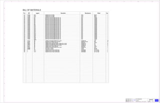ACDA1
EXECUTEDEJEC. /EJEC. /EJEC. /EJEC. /
CHECKEDVERIF. /VERIF. /VERIF. /VERIF. /
LIBER. /LIBER. /LIBER. /LIBER. / RELEASED
FECHA LBFECHA LBFECHA LBFECHA LB/REL DAT HOJA /HOJA /HOJA /HOJA /SHEET ////
1110987654321
A
B
C
D
E
F
G
H
10004455533
OSCARGA
OSCARGA
08.22.2016
DCHAVERO
WTM HUEHUETOCA, EDO. MÉXICO PRODUCT ENGINEERING 30 30
000
BILL OF MATERIALS PART 4BILL OF MATERIALS PART 4BILL OF MATERIALS PART 4BILL OF MATERIALS PART 4
01150-1600118-2150-1600118-2150-1600118-2150-1600118-2
221 11730408 RTD-2 WINDING RTD OF 100 OHMS ORTO 0800-PT 1
222 11730408 RTD-3 WINDING RTD OF 100 OHMS ORTO 0800-PT 1
223 11730408 RTD-4 WINDING RTD OF 100 OHMS ORTO 0800-PT 1
224 11759043 Rcp1 RECEPTACLE FOR FAN CONNECTION, 220V, 16A Steck S-3056W 1
225 11759043 Rcp2 RECEPTACLE FOR FAN CONNECTION, 220V, 16A Steck S-3056W 1
226 11759043 Rcp3 RECEPTACLE FOR FAN CONNECTION, 220V, 16A Steck S-3056W 1
227 11759043 Rcp4 RECEPTACLE FOR FAN CONNECTION, 220V, 16A Steck S-3056W 1
228 11759043 Rcp5 RECEPTACLE FOR FAN CONNECTION, 220V, 16A Steck S-3056W 1
229 11759043 Rcp6 RECEPTACLE FOR FAN CONNECTION, 220V, 16A Steck S-3056W 1
230 11759043 Rcp7 RECEPTACLE FOR FAN CONNECTION, 220V, 16A Steck S-3056W 1
231 11759043 Rcp8 RECEPTACLE FOR FAN CONNECTION, 220V, 16A Steck S-3056W 1
232 11759043 Rcp9 RECEPTACLE FOR FAN CONNECTION, 220V, 16A Steck S-3056W 1
233 11759043 Rcp10 RECEPTACLE FOR FAN CONNECTION, 220V, 16A Steck S-3056W 1
234 11759043 Rcp11 RECEPTACLE FOR FAN CONNECTION, 220V, 16A Steck S-3056W 1
235 11759043 Rcp12 RECEPTACLE FOR FAN CONNECTION, 220V, 16A Steck S-3056W 1
236 11759043 Rcp13 RECEPTACLE FOR FAN CONNECTION, 220V, 16A Steck S-3056W 1
237 11759043 Rcp14 RECEPTACLE FOR FAN CONNECTION, 220V, 16A Steck S-3056W 1
238 11759043 Rcp15 RECEPTACLE FOR FAN CONNECTION, 220V, 16A Steck S-3056W 1
239 11759043 Rcp16 RECEPTACLE FOR FAN CONNECTION, 220V, 16A Steck S-3056W 1
240 11759043 Rcp17 RECEPTACLE FOR FAN CONNECTION, 220V, 16A Steck S-3056W 1
241 11759043 Rcp18 RECEPTACLE FOR FAN CONNECTION, 220V, 16A Steck S-3056W 1
242 11759043 Rcp19 RECEPTACLE FOR FAN CONNECTION, 220V, 16A Steck S-3056W 1
243 11759043 Rcp20 RECEPTACLE FOR FAN CONNECTION, 220V, 16A Steck S-3056W 1
244 11759043 Rcp21 RECEPTACLE FOR FAN CONNECTION, 220V, 16A Steck S-3056W 1
245 11759043 Rcp22 RECEPTACLE FOR FAN CONNECTION, 220V, 16A Steck S-3056W 1
246 11759043 Rcp23 RECEPTACLE FOR FAN CONNECTION, 220V, 16A Steck S-3056W 1
247 11759043 Rcp24 RECEPTACLE FOR FAN CONNECTION, 220V, 16A Steck S-3056W 1
248 SHIELD T-LTC 1
249 11670410 TBA TERMINALS FOR POWER CONNECTION, 45 A, 600 V WEIDMULLER ST5P 215
250 12122244 TBB SHORTING TYPE TERMINAL BLOCK, 30 A, 600 V GENERAL ELECTRIC EB27 31
251 1000448 TBC TERMINAL BLOCK, 3 POLES, 200A, 600V MARATHON 1423123 3
252 11666475 TBD TERMINALS FOR ALARMS AND CONTROL CONNECTION, 35 A, 600V WEIDMULLER ST5 72
253 11666475 TBE TERMINALS FOR ALARMS AND CONTROL CONNECTION, 35 A, 600V WEIDMULLER ST5 14
254 11670410 TBH TERMINALS FOR POWER CONNECTION, 45 A, 600 V WEIDMULLER ST5P 41
255 1000448 TBK TERMINAL BLOCK, 3 POLES, 200A, 600V MARATHON 1423123 2
256 11670410 TBP TERMINALS FOR POWER CONNECTION, 45 A, 600 V WEIDMULLER ST5P 4
257 12293686 TS1 TEST SWITCH, 10 POLES STATES FMS-10A 1
258 12293686 TS2 TEST SWITCH, 10 POLES STATES FMS-10A 1
259 0 VTT-1 CONNECTOR FOR VOLTAGE TESTING (BLK) HIRSCHMANN 931714100 BLK 2
260 0 VTT-2 CONNECTOR FOR VOLTAGE TESTING (RED) HIRSCHMANN 931714101 RED 2
261 0 VTT-3 CONNECTOR FOR VOLTAGE TESTING (RED) HIRSCHMANN 931714101 RED 2
BILL OF MATERIALS
Legend Description Manufacturer Model Qty.Pos SAP
 