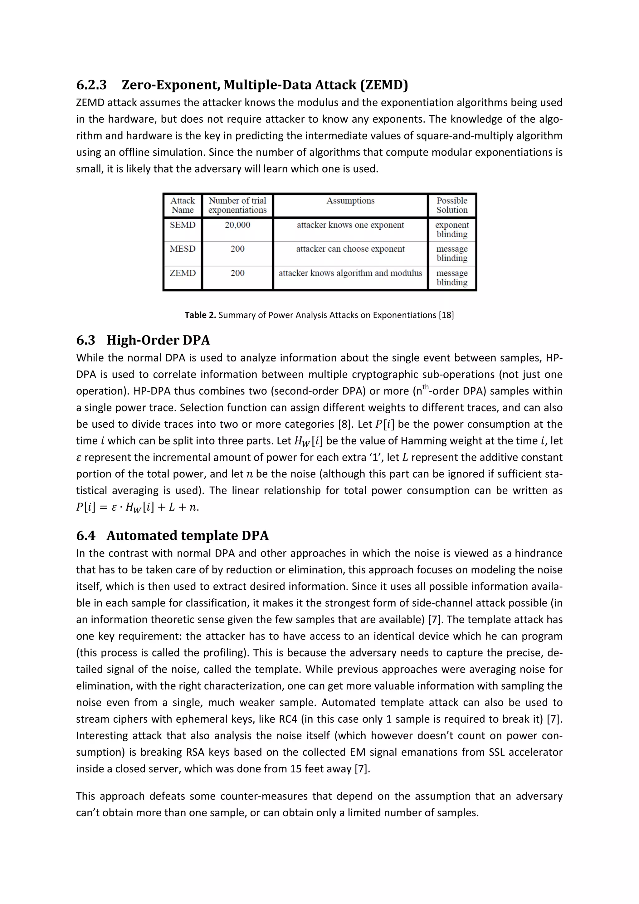 Models and approaches for Differential Power Analysis | PDF
